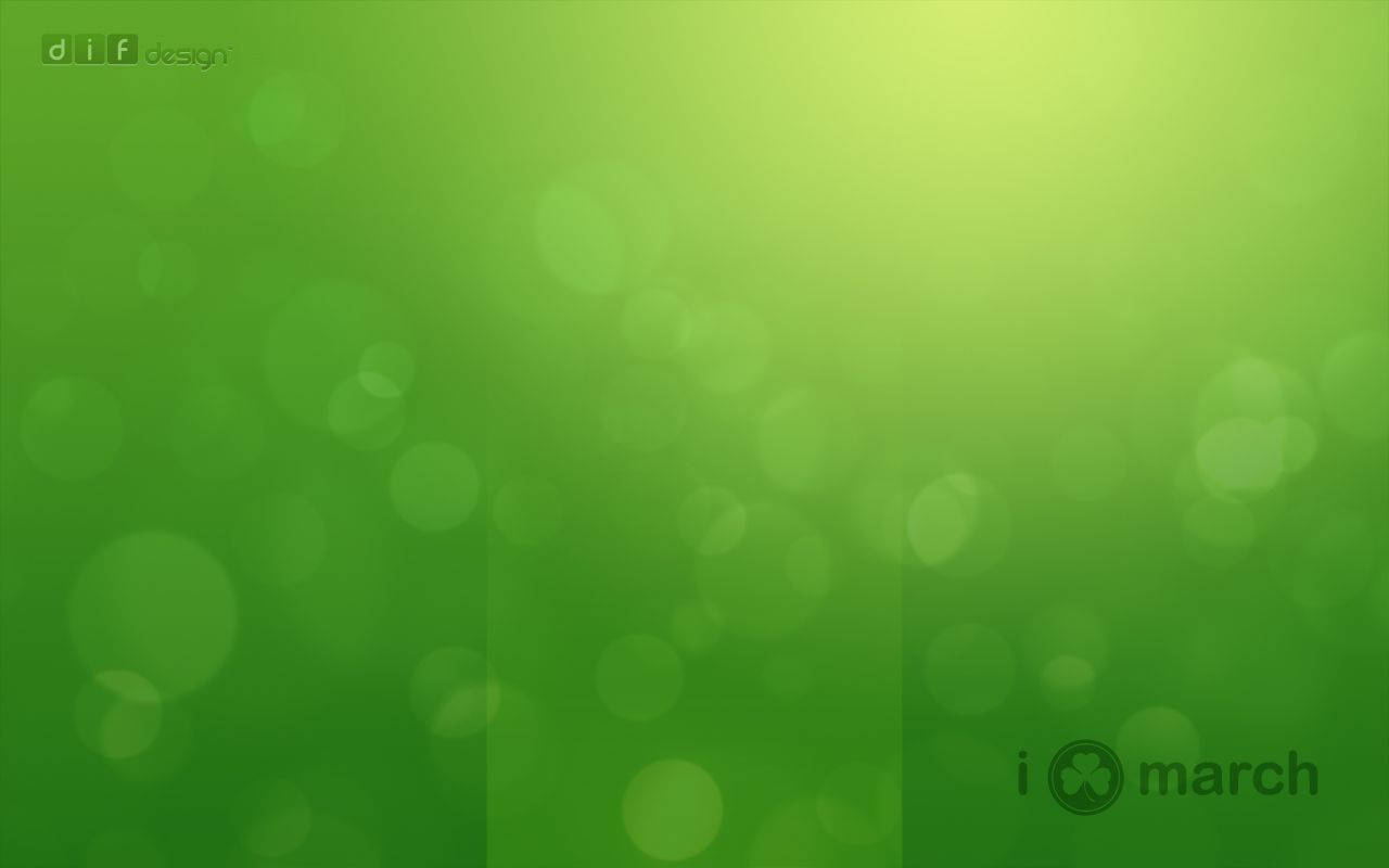 Irish Ombre Green Poster Background