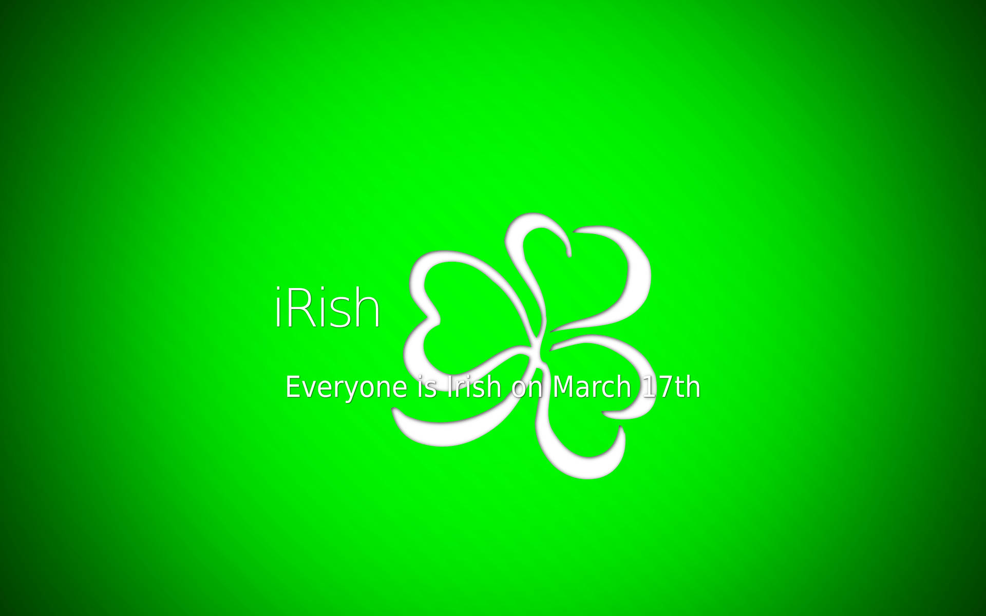 Irish Tradition Leaf Background