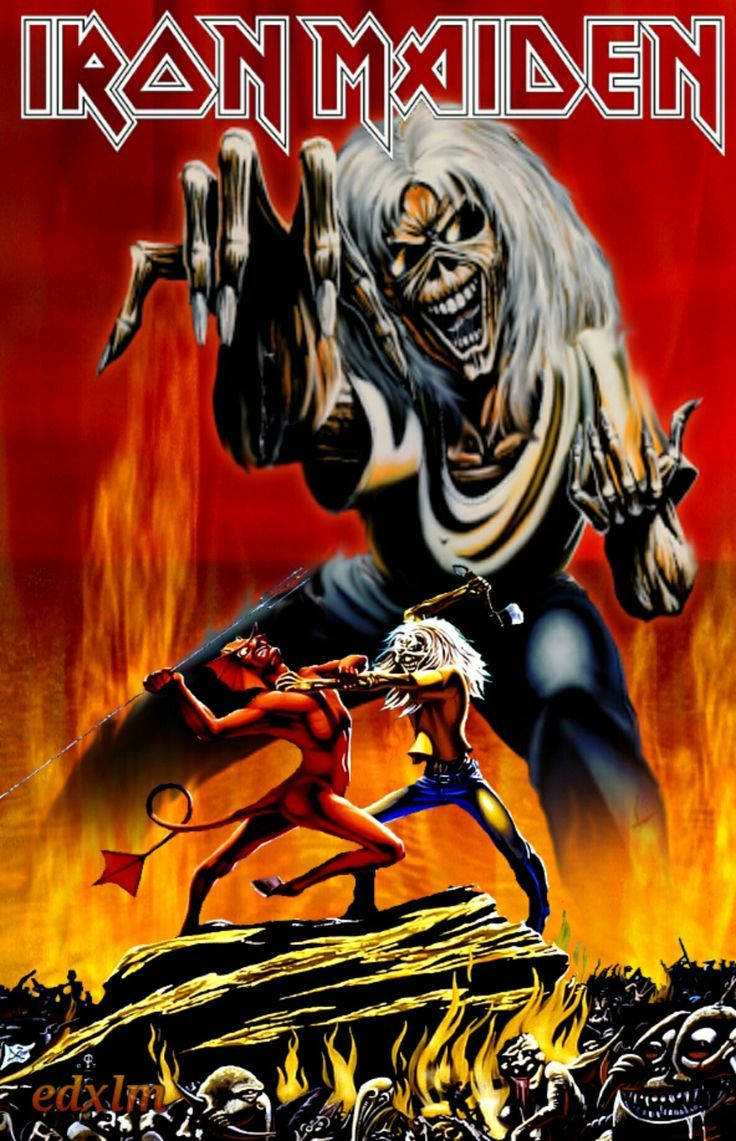 Iron Maiden Devil Poster