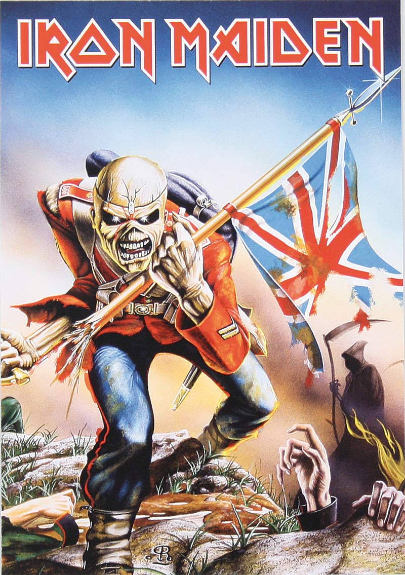 Iron Maiden The Trooper Poster