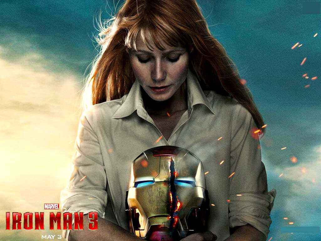 Iron Man 3 Pepper Potts Poster