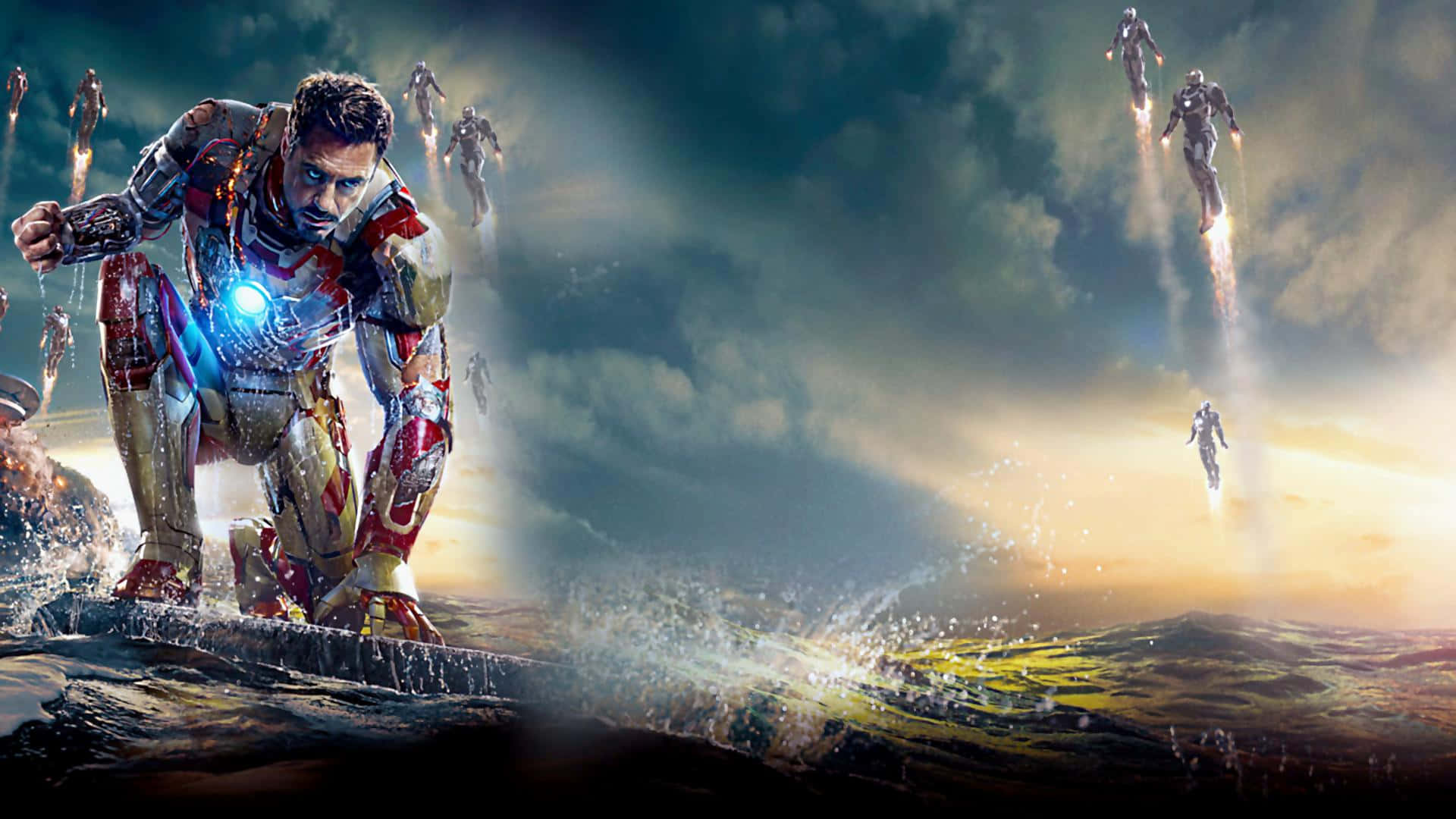 Iron Man 3 - Suit Up For A Wild Adventure Background
