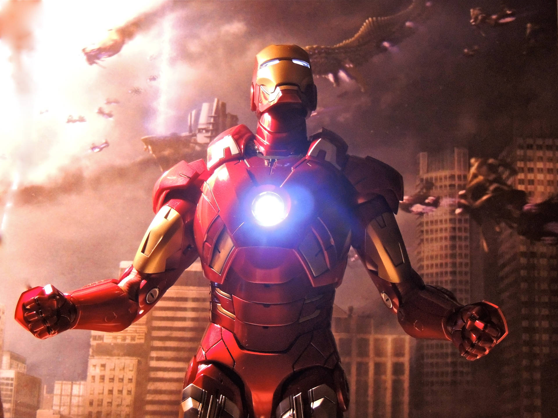 Iron Man 4k Chest Arc Reactor Background