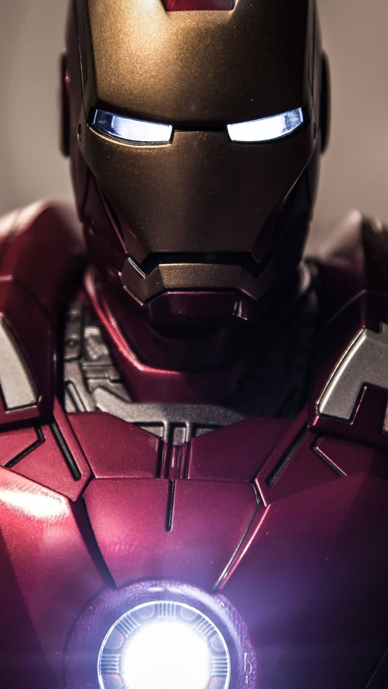 Iron Man 4k Iphone Red Armor Background