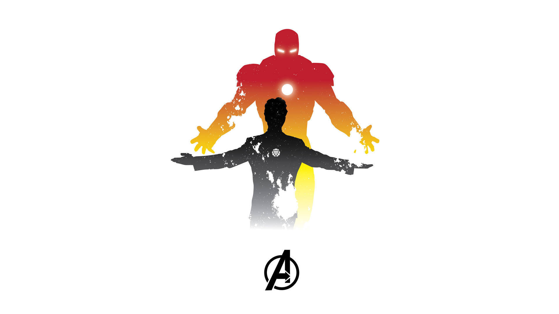 Iron Man 4k Minimalist Art Background