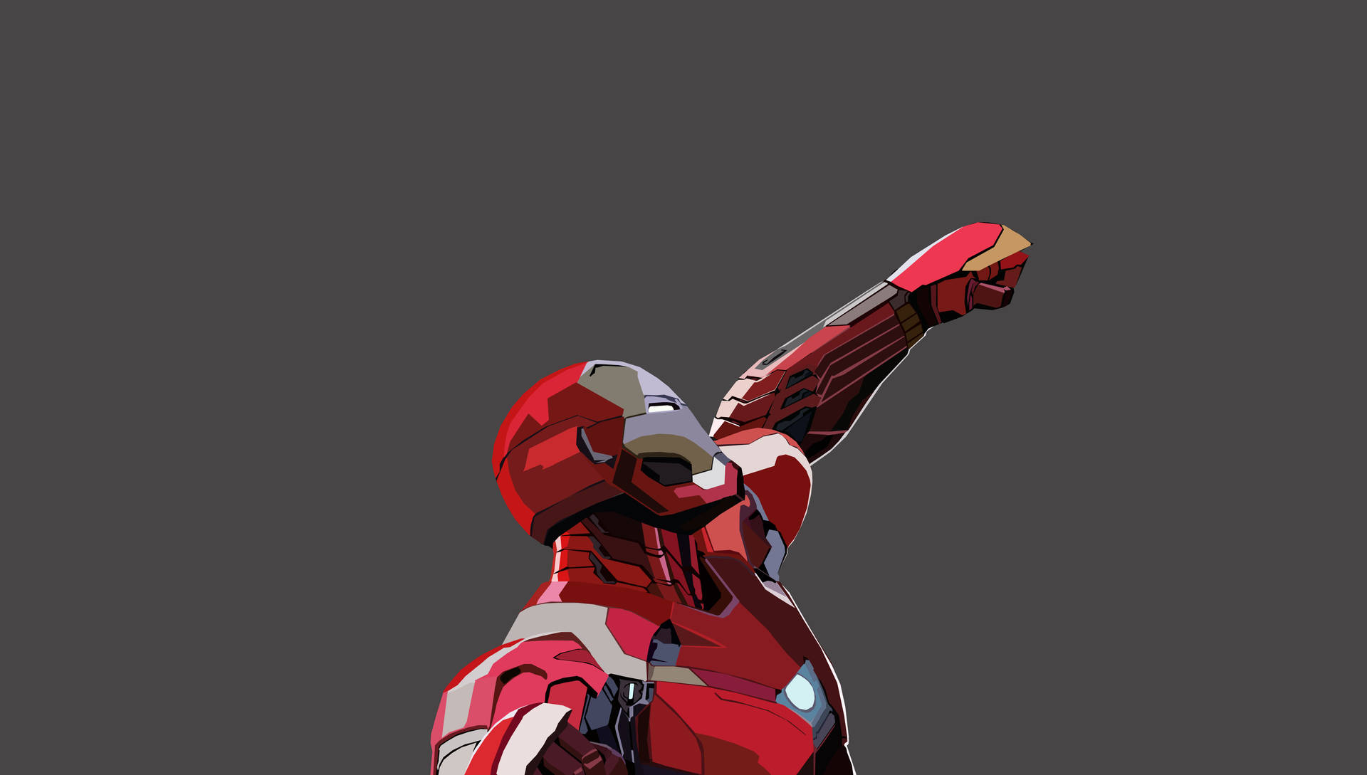 Iron Man 4k Red Armor