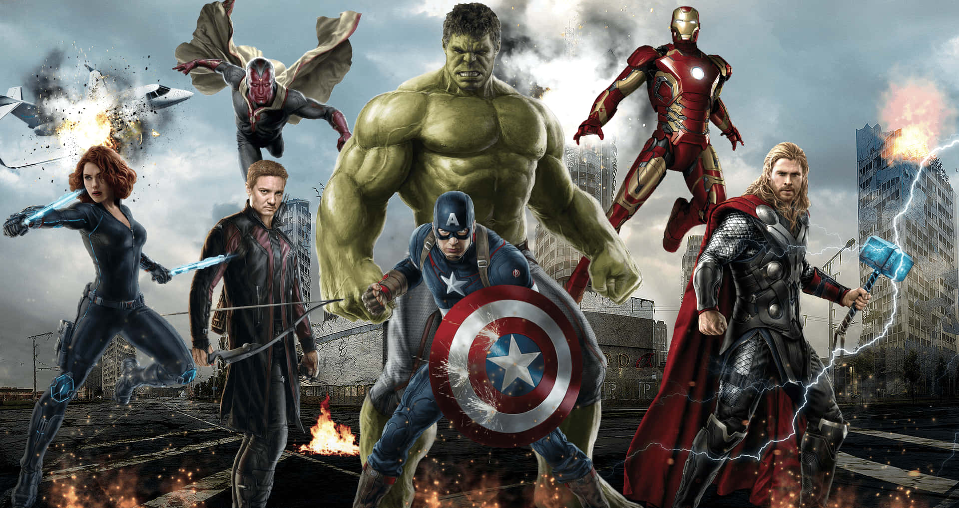 Iron Man And Captain America Gear Up For One Last Mission In Avengers: Endgame. Background