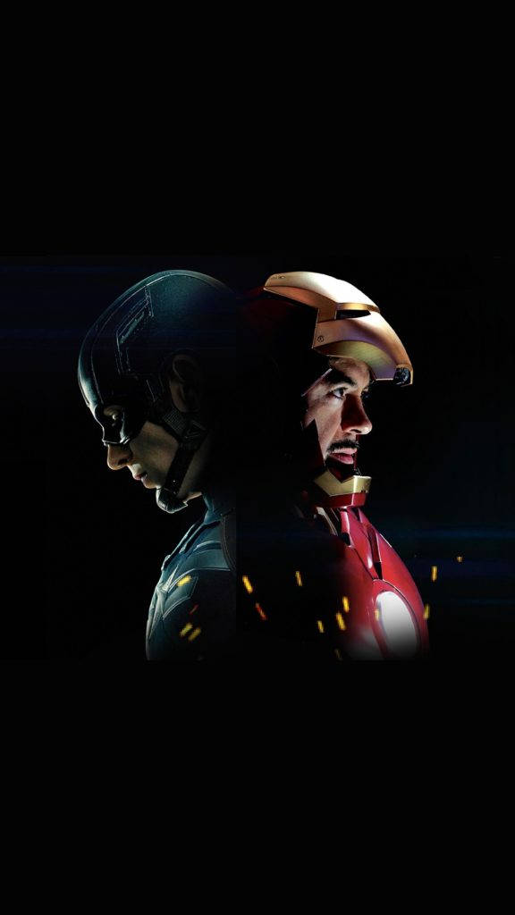 Iron Man And Captain America Iphone