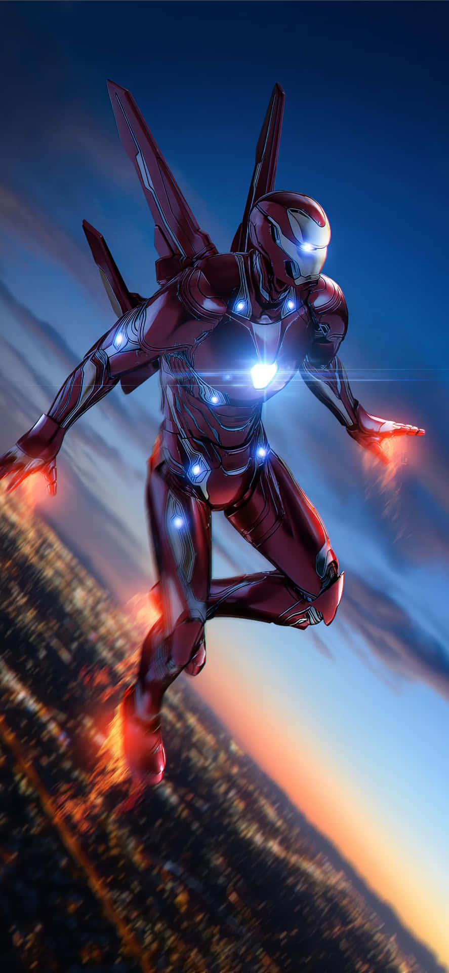 Iron Man Animation Ios 3 Background