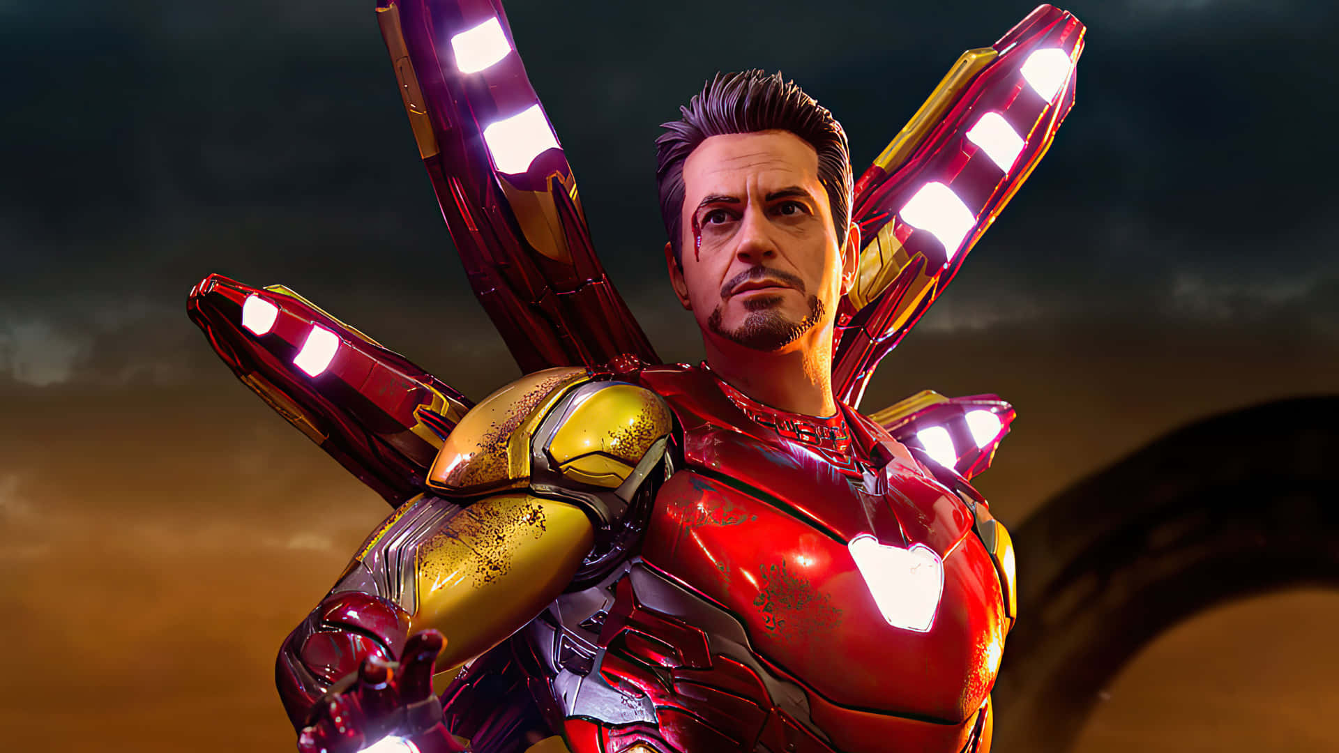 Iron Man Armor Up Background