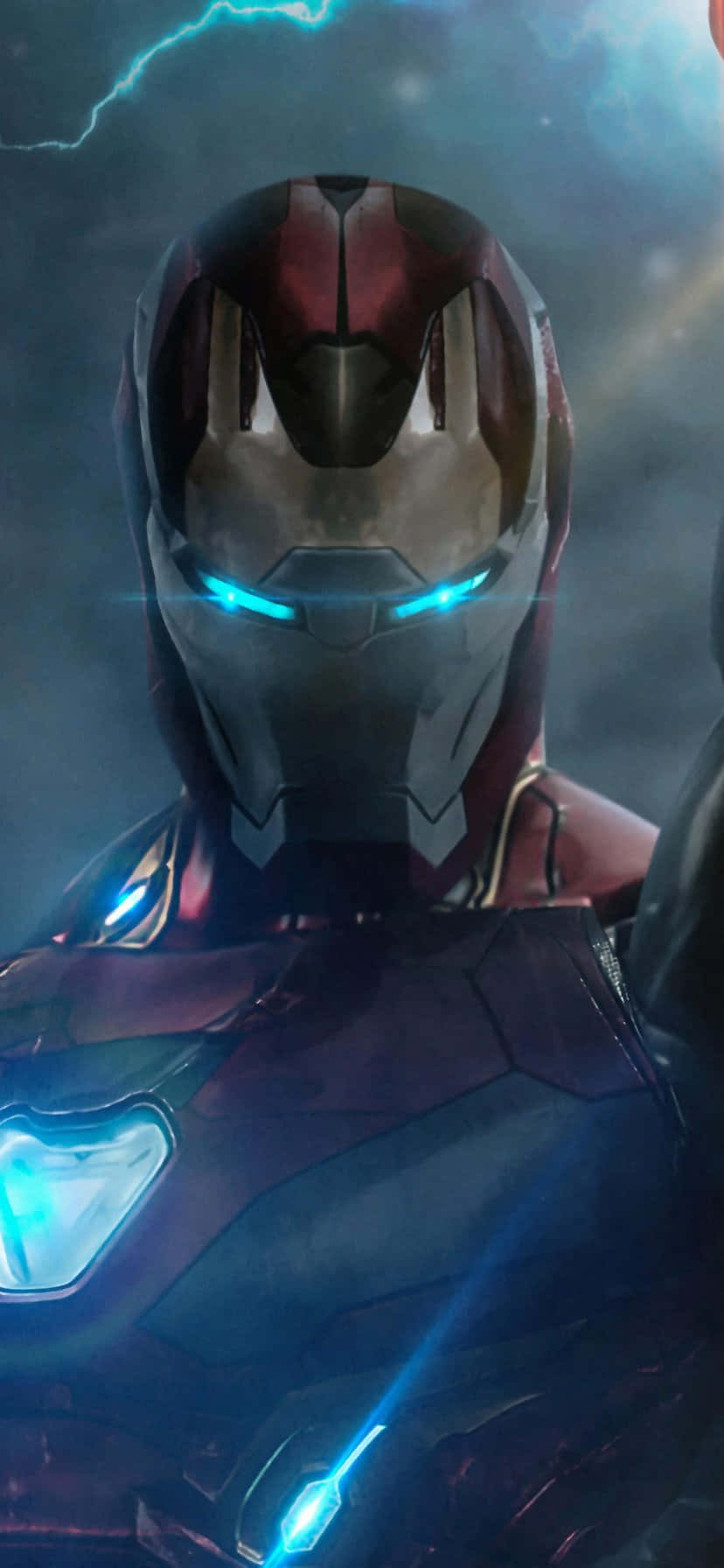 Iron Man Armori Phone Wallpaper Background