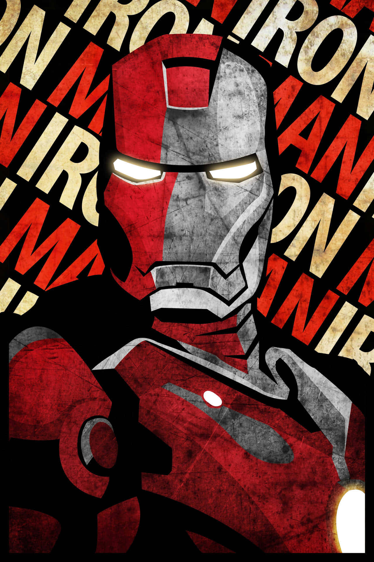 Iron Man Artistic Portrait