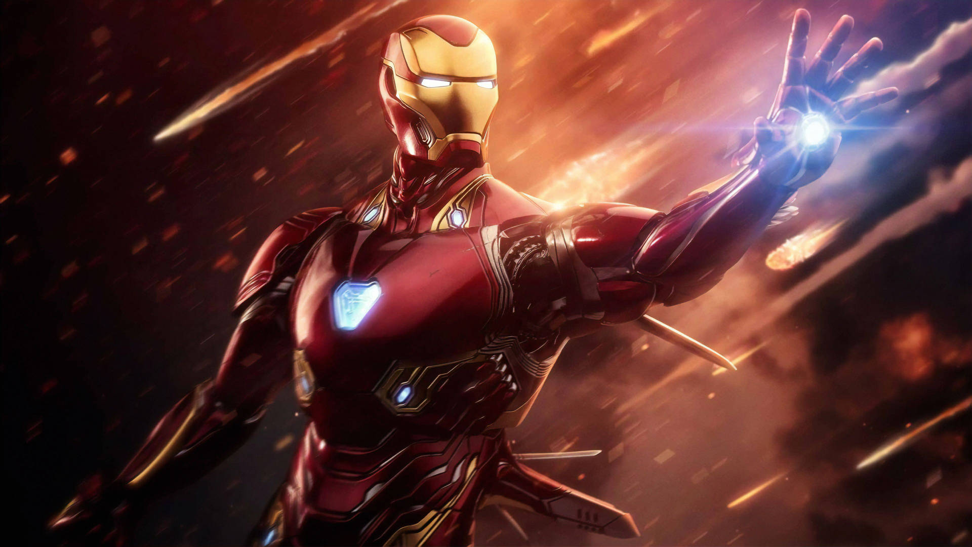 Iron Man Full Hd At War Background