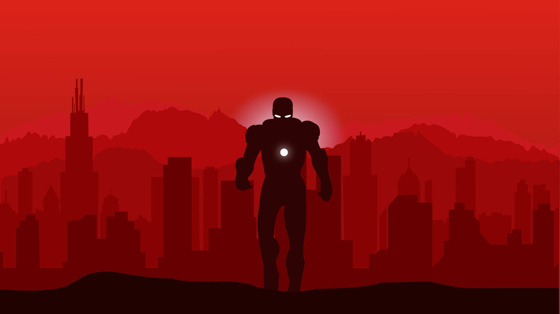 Iron Man Full Hd City