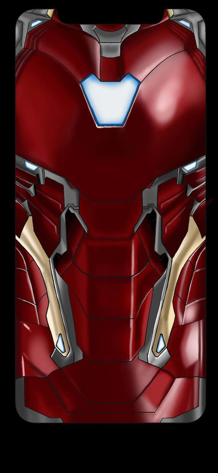 Iron Man Iphone X Digital Painting Background