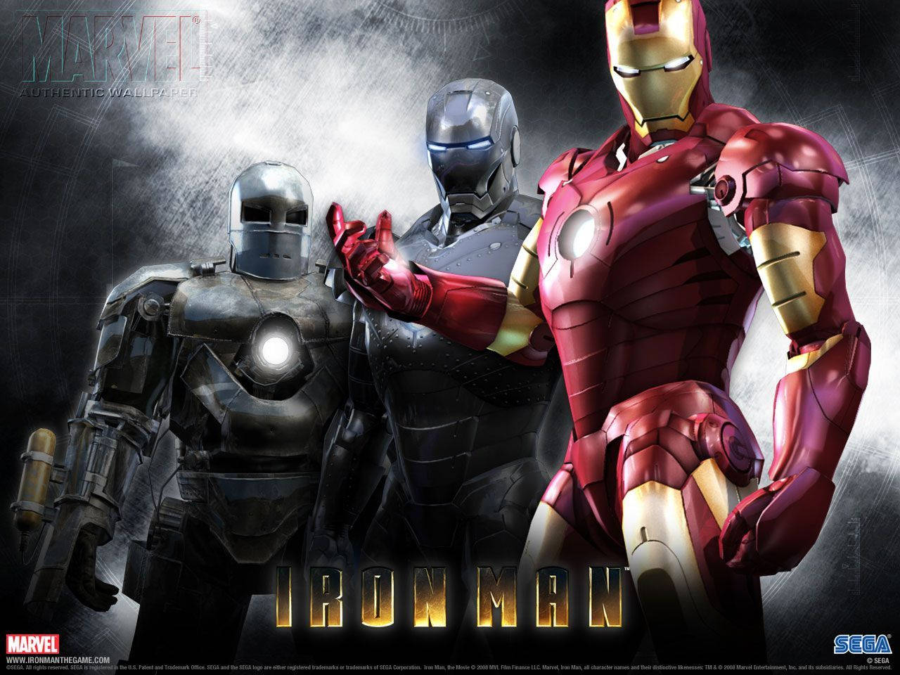 Iron Man Mark 3 In Action Background