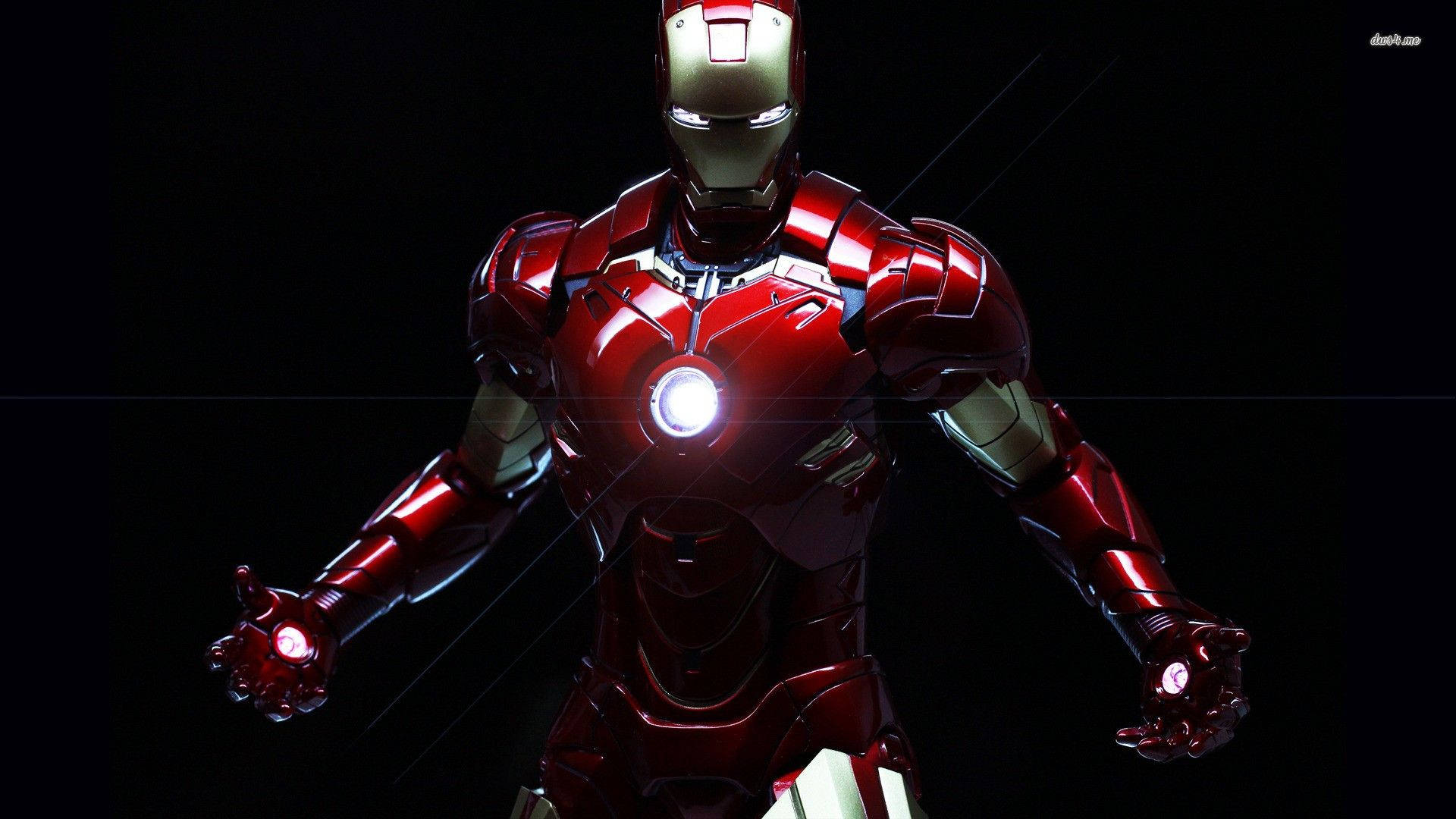 Iron Man Mark 3 Ready To Fight Background