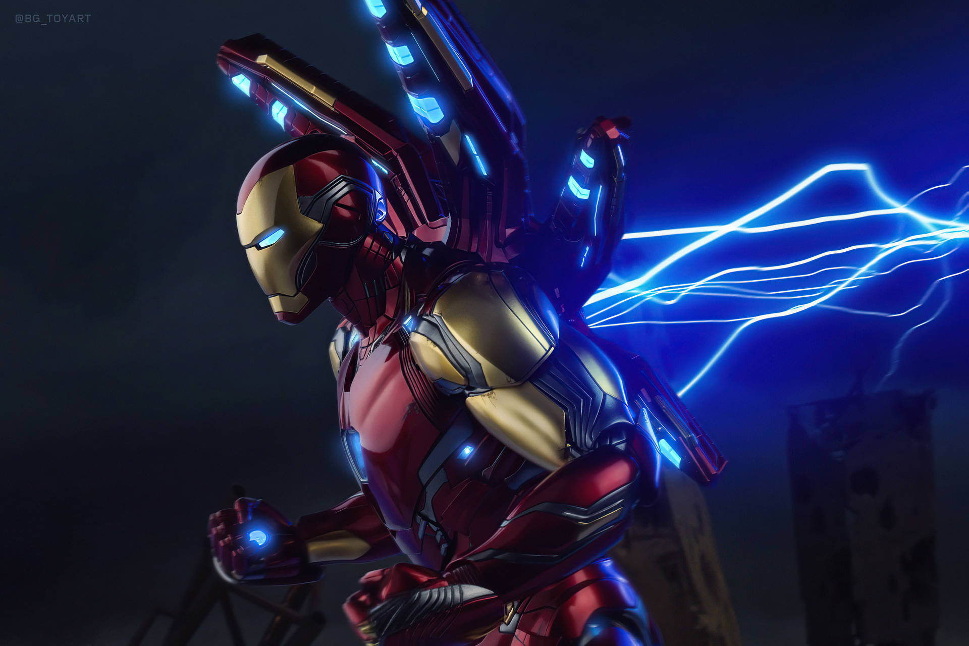 Iron Man Mark 85 Lightning Charge