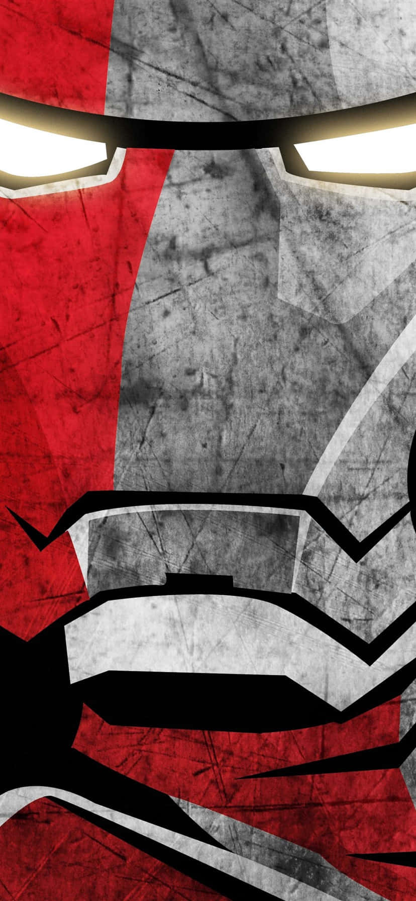 Iron_ Man_ Mask_ Grunge_ Art_i Phone_11_ Wallpaper Background