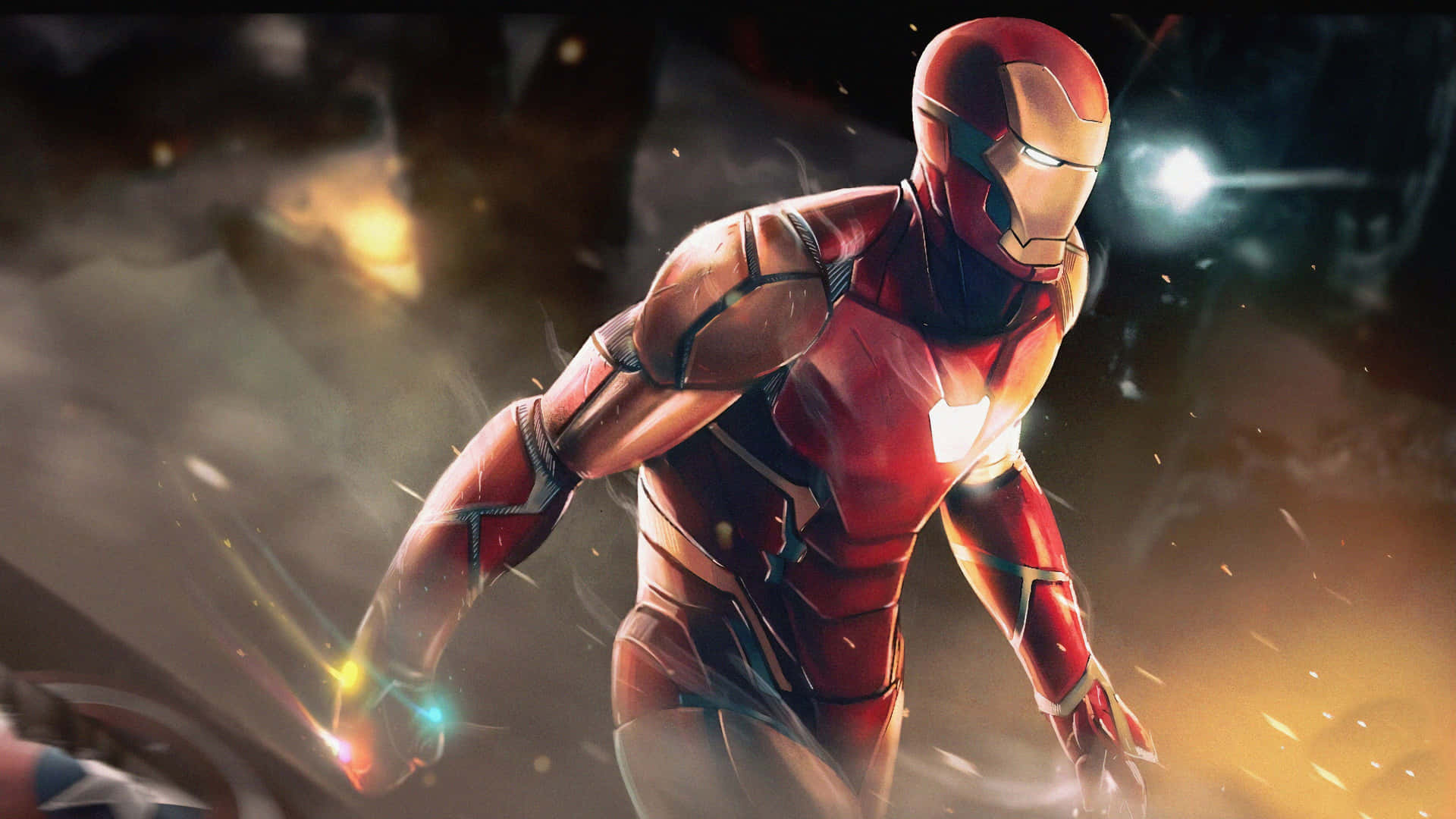 “iron Man Of The Avengers” Background
