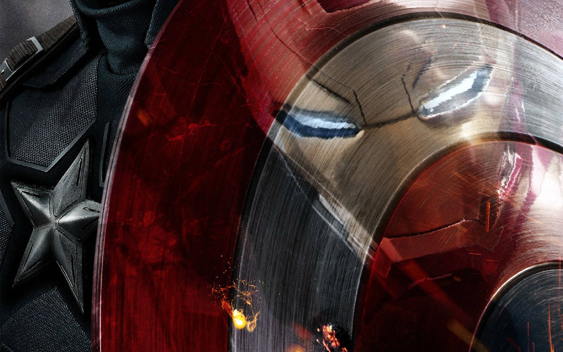 Iron Man's Reflection Captain America Civil War
