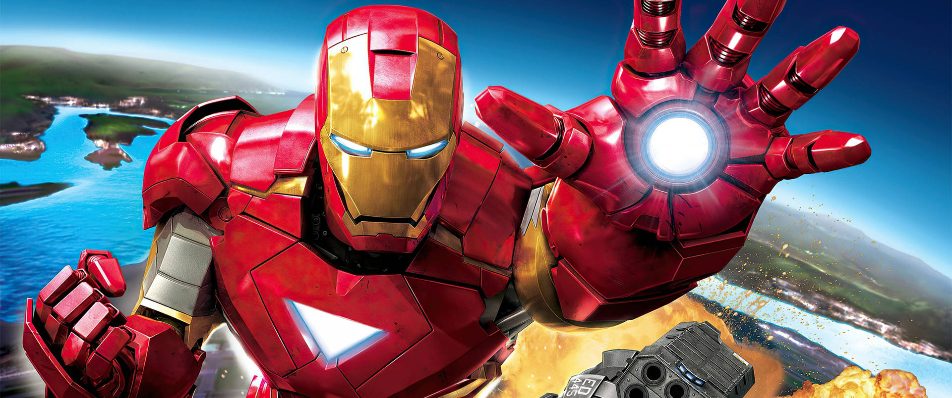 Iron Man Superhero 2010 Film Background