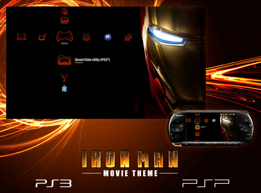 Iron Man Theme For Ps3 Background