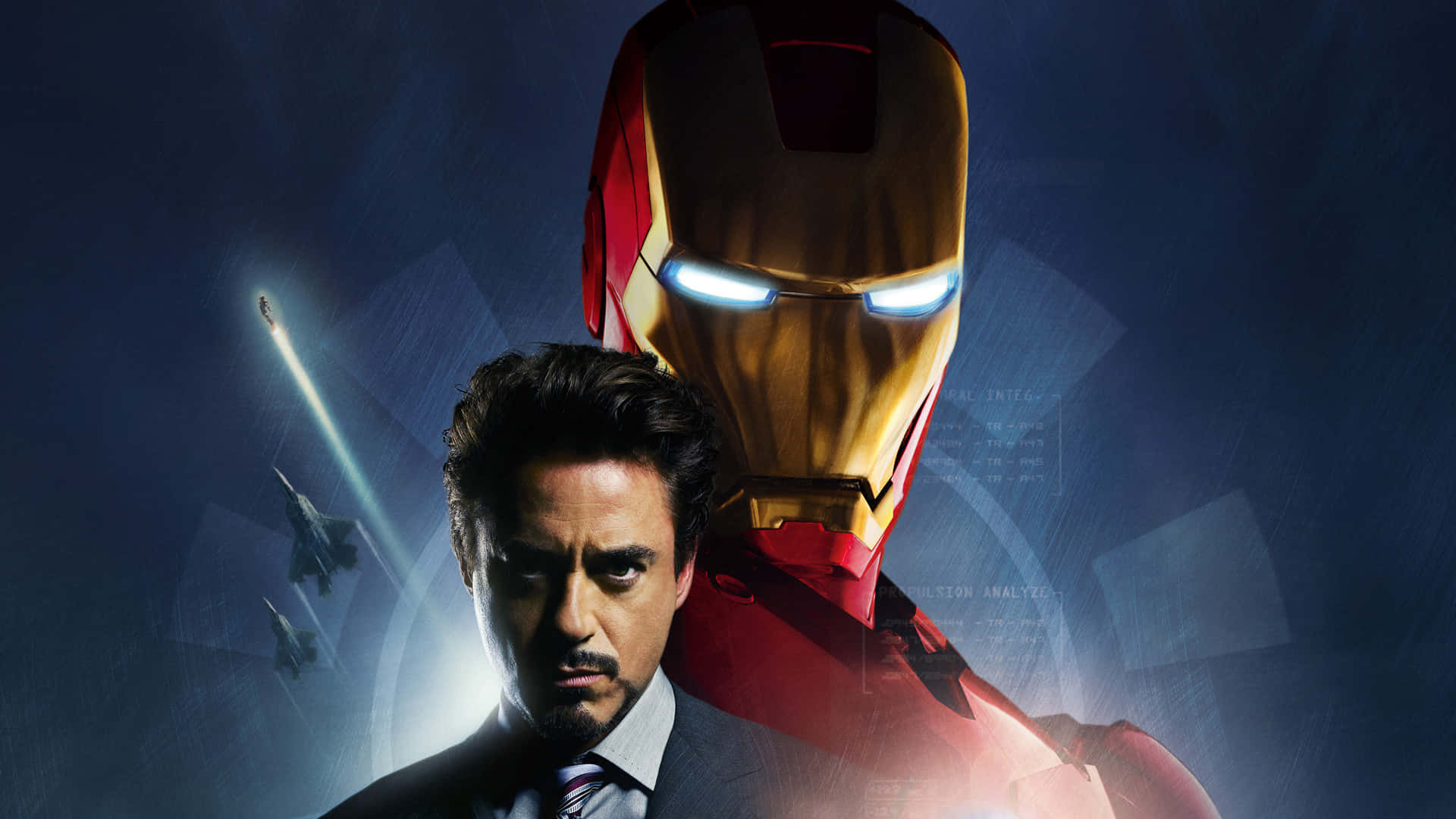 Iron Man Tony Stark Hero Pose
