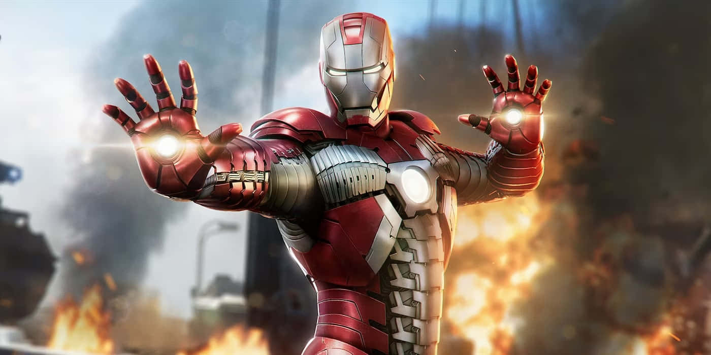 Iron Man2 Power Pose Background