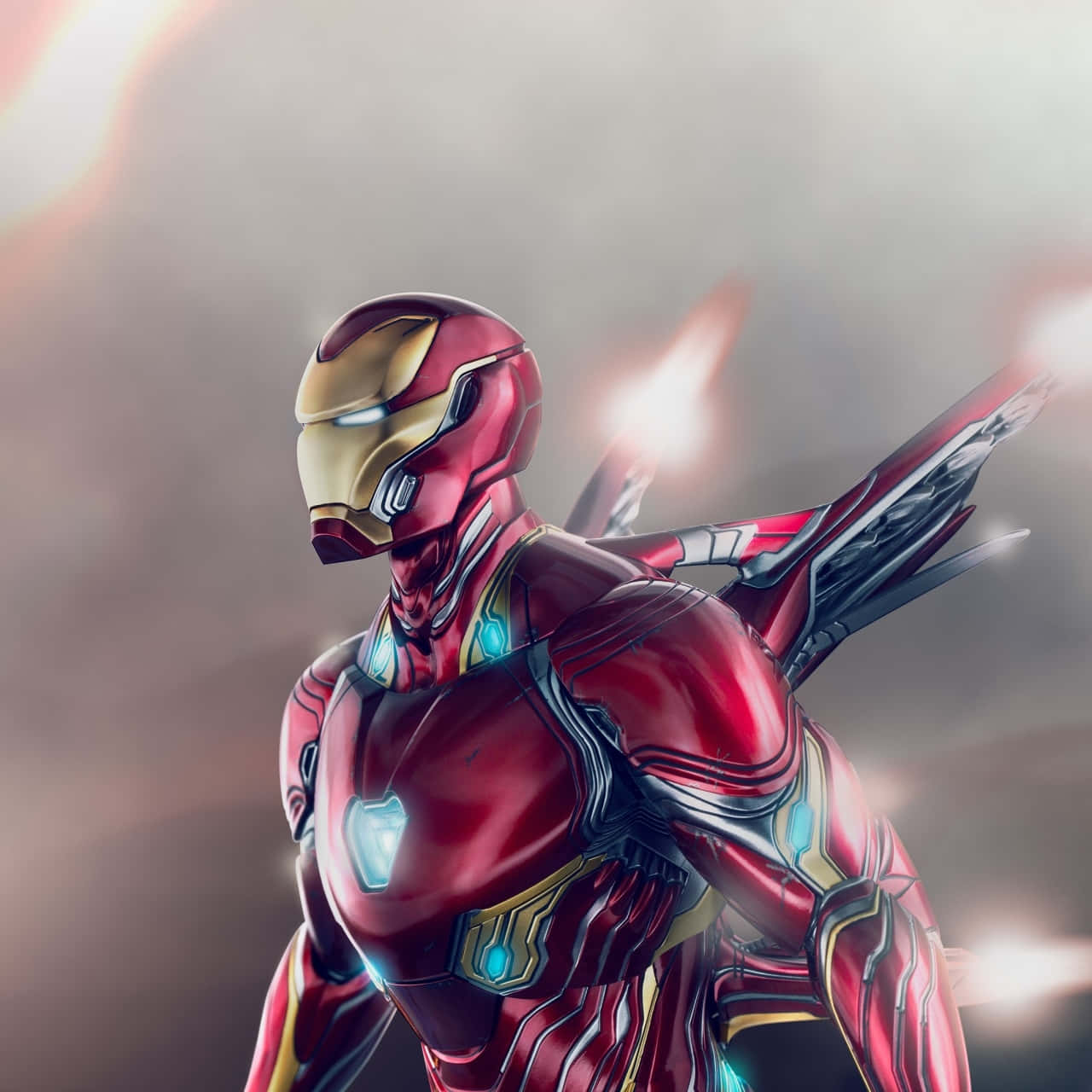 Iron Manin Action Pose