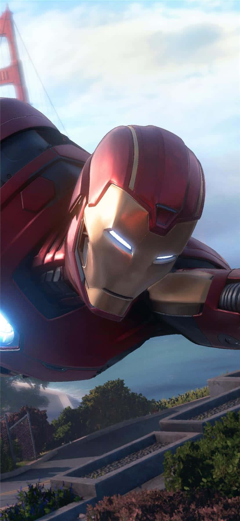 Iron Manin Flighti Phone Wallpaper Background