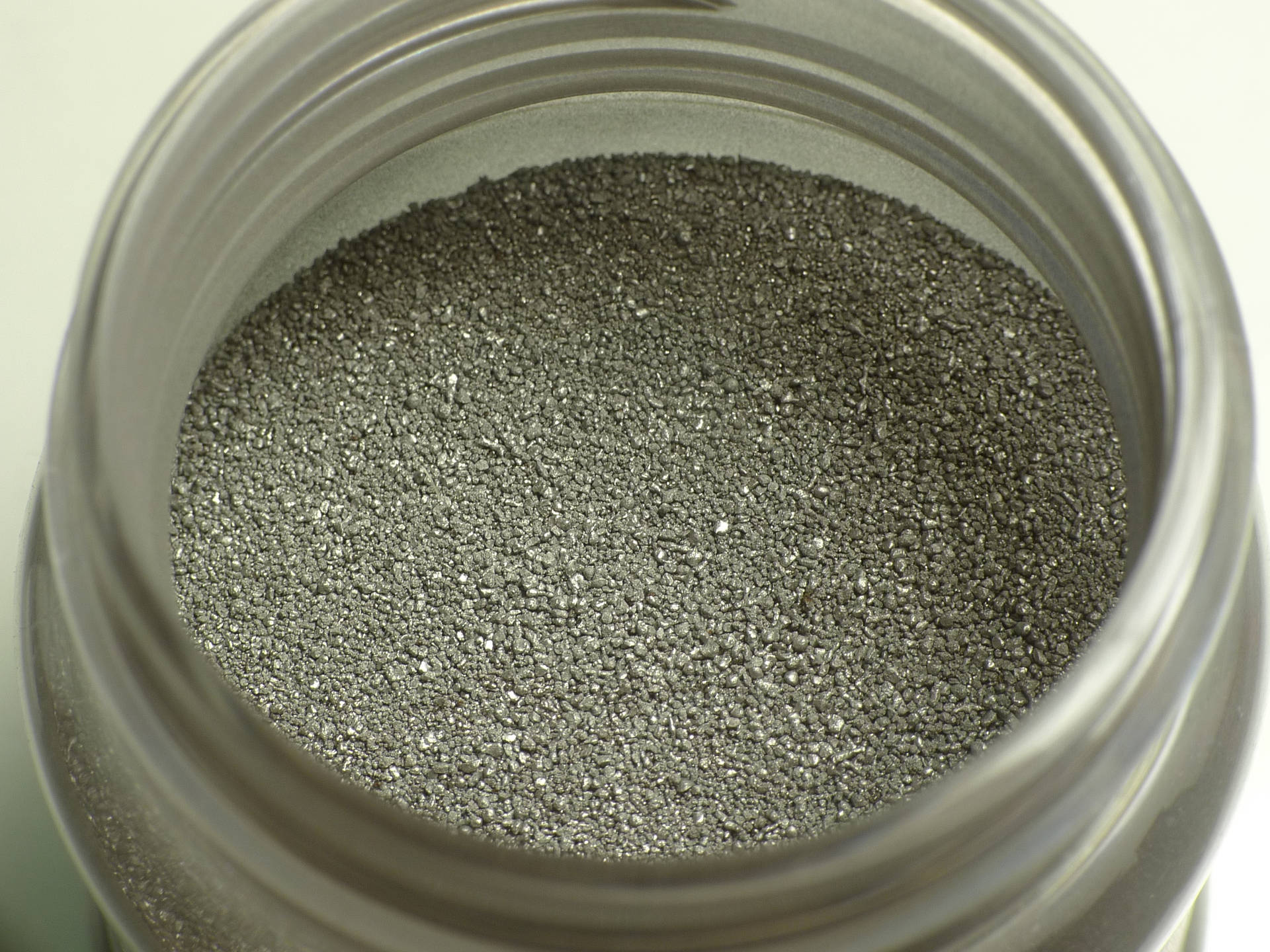 Iron Powder In A Container Background