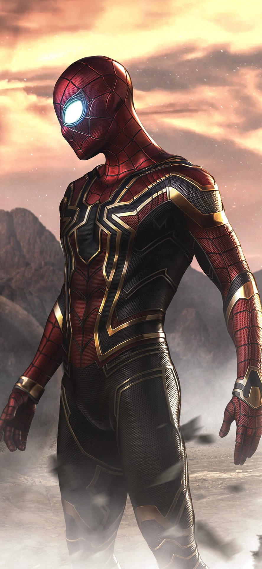 Iron Spider Man Iphone Background