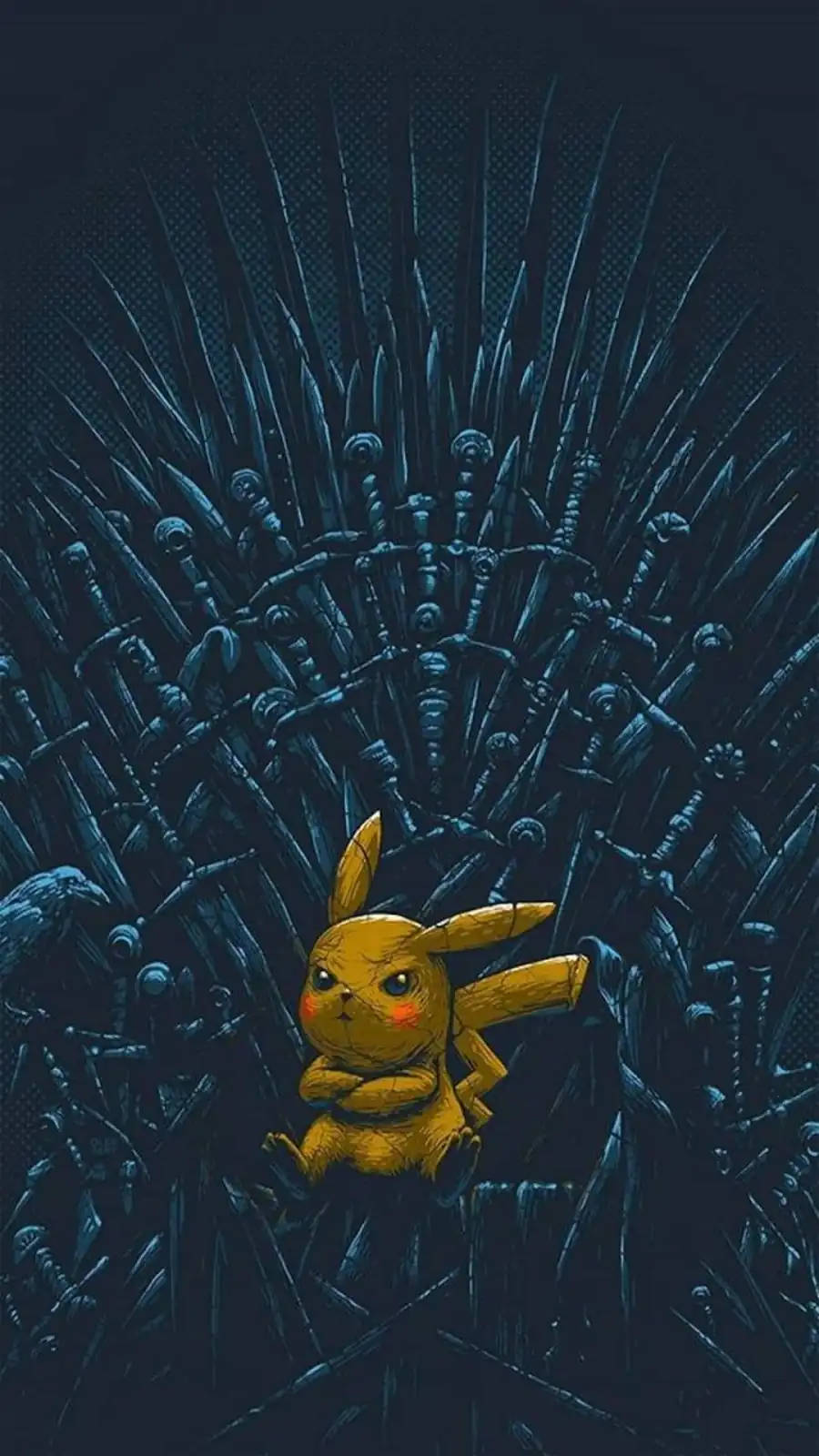 Iron Throne Pikachu Iphone Background