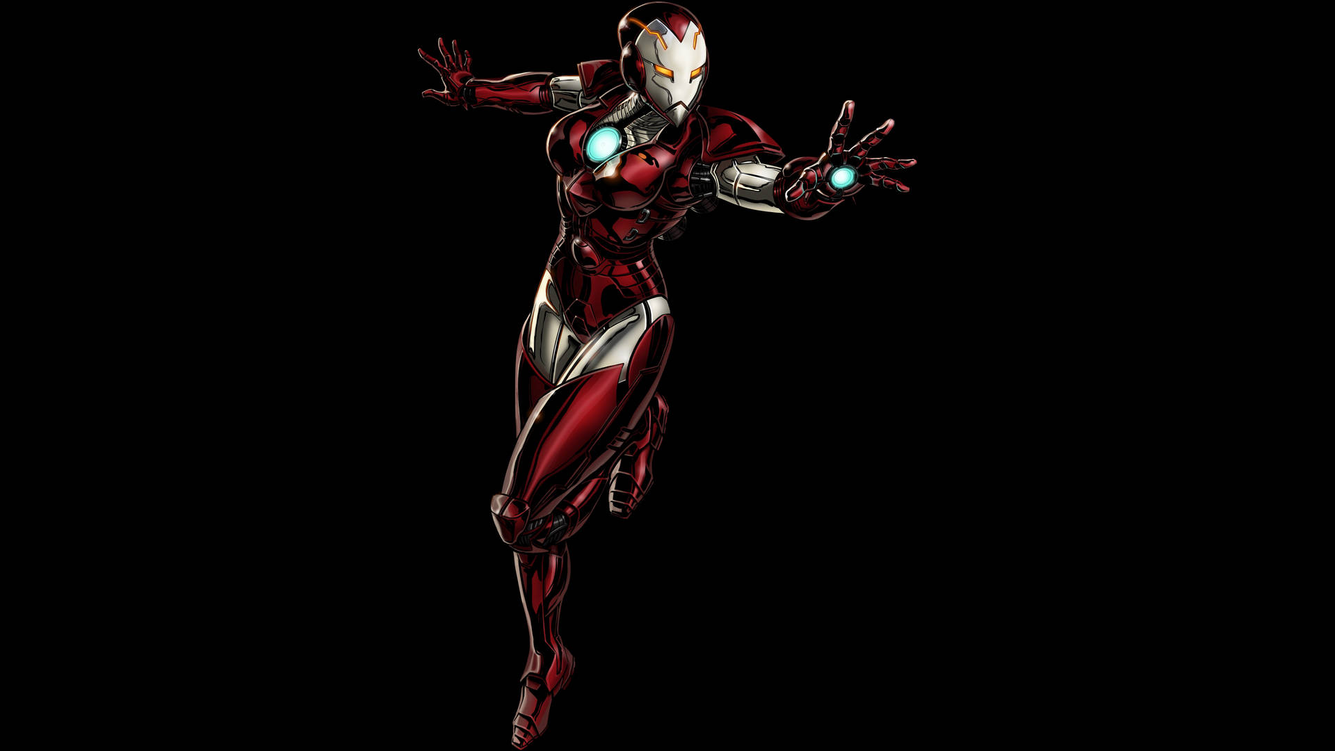 Iron Woman Fanart 4k Marvel Iphone