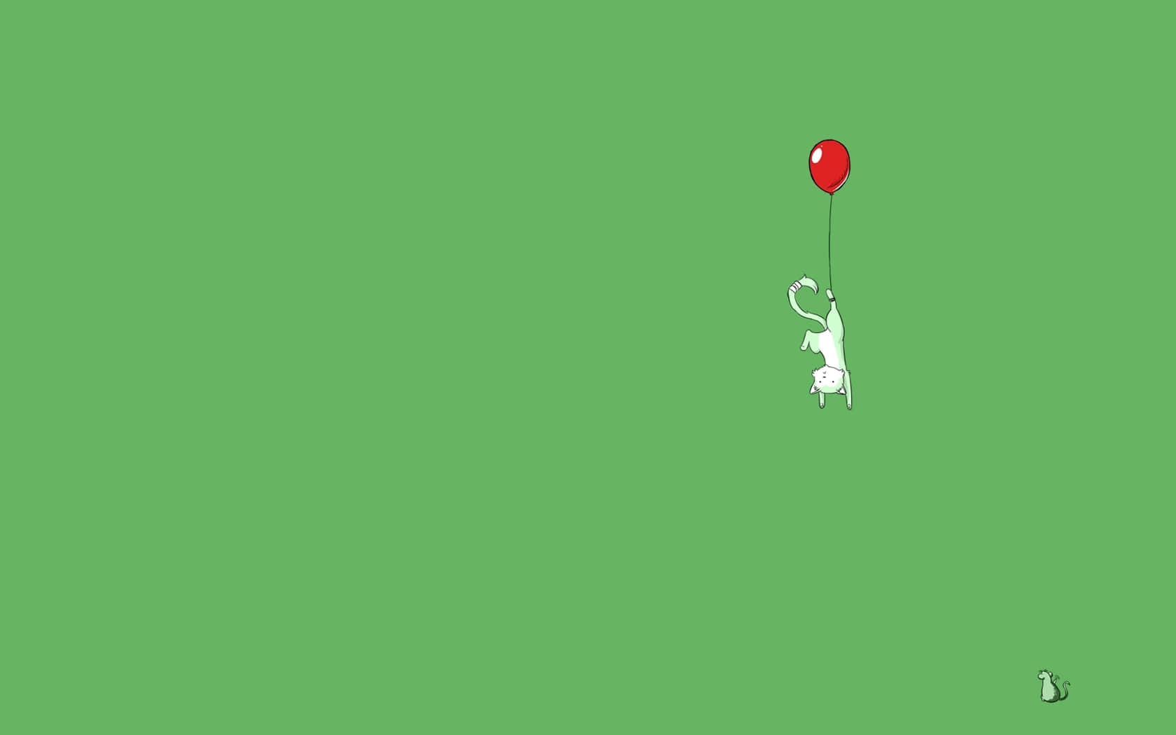Ironic Image Of A Cat And A Rat Background