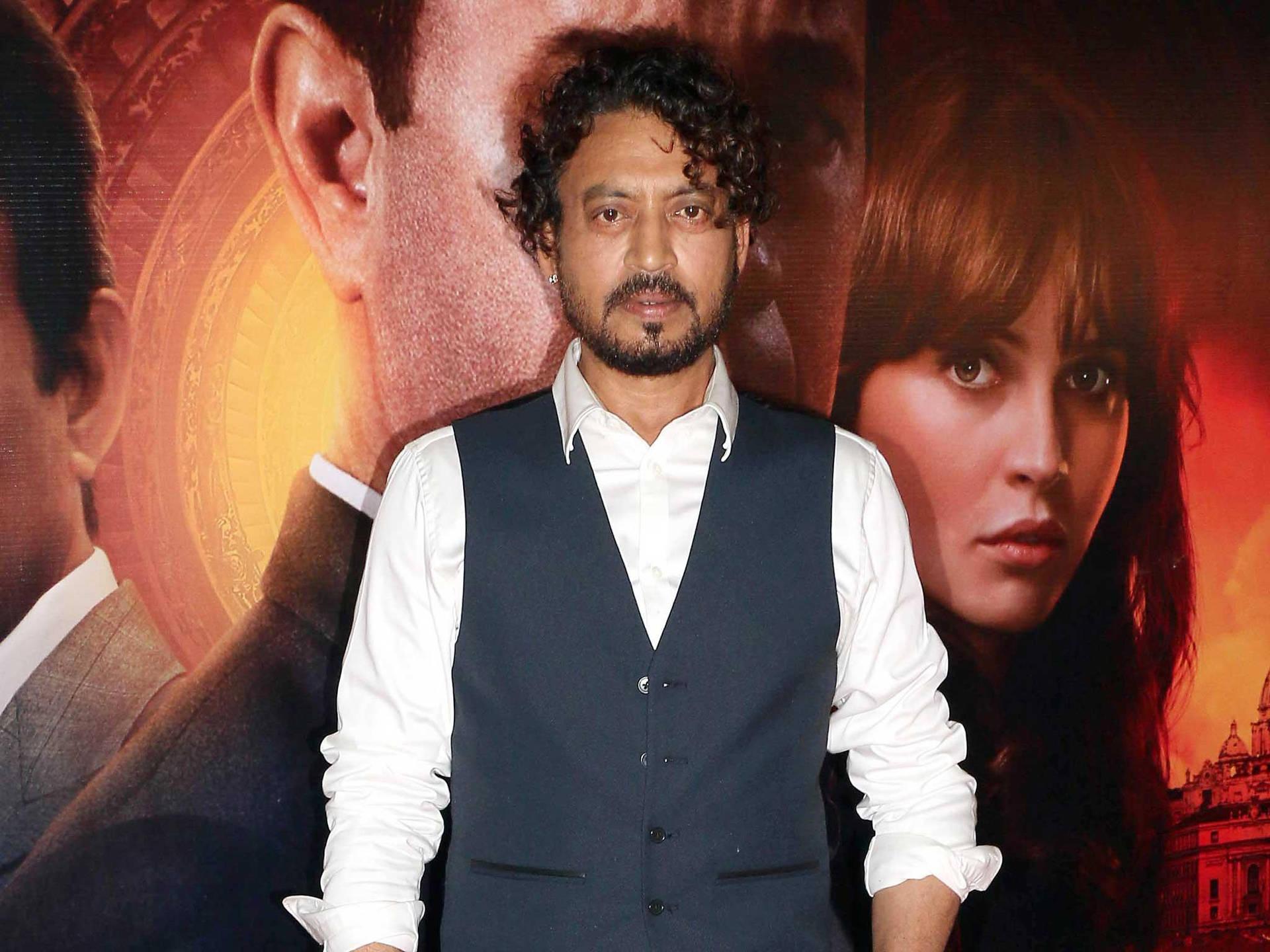 Irrfan Khan In Inferno Background