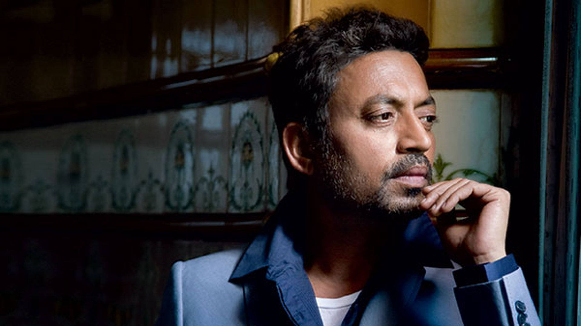 Irrfan Khan Posing Background