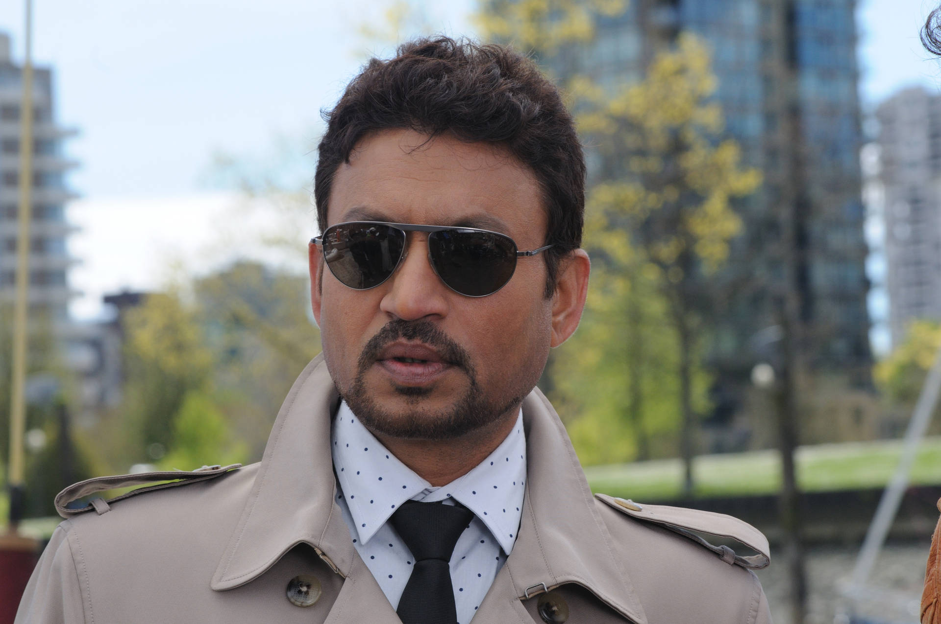 Irrfan Khan Sunglasses Background