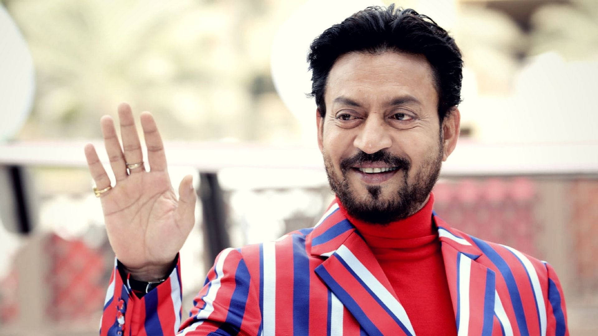 Irrfan Khan Waving