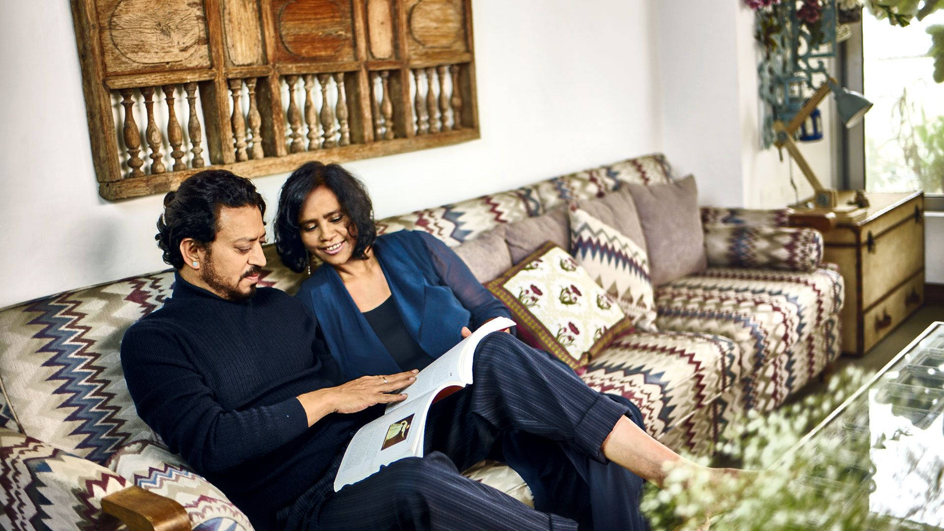 Irrfan Khan With Wife