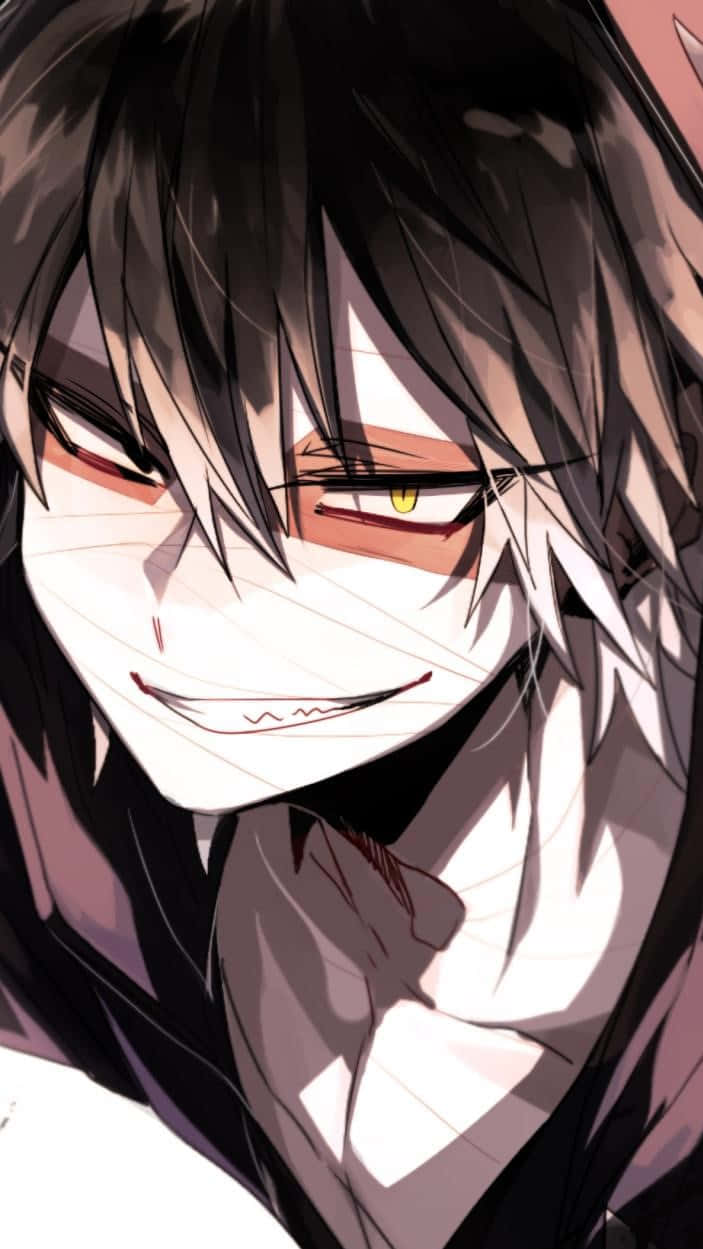 Isaac Foster Poses With His Signature Paintbrush