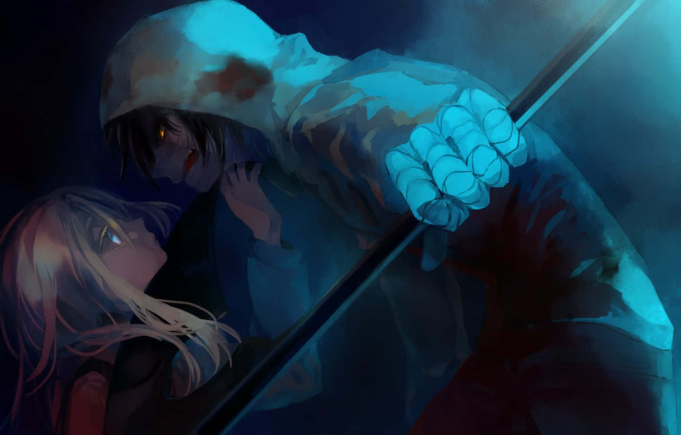 Isaac Foster Stands By A Cherry Tree In Full Bloom