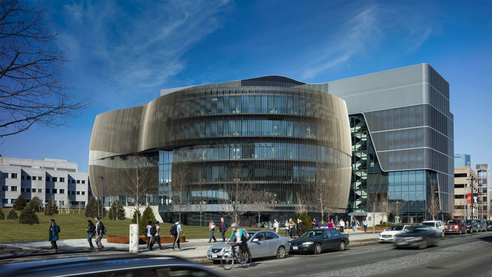 Isec Northeastern University Building Background