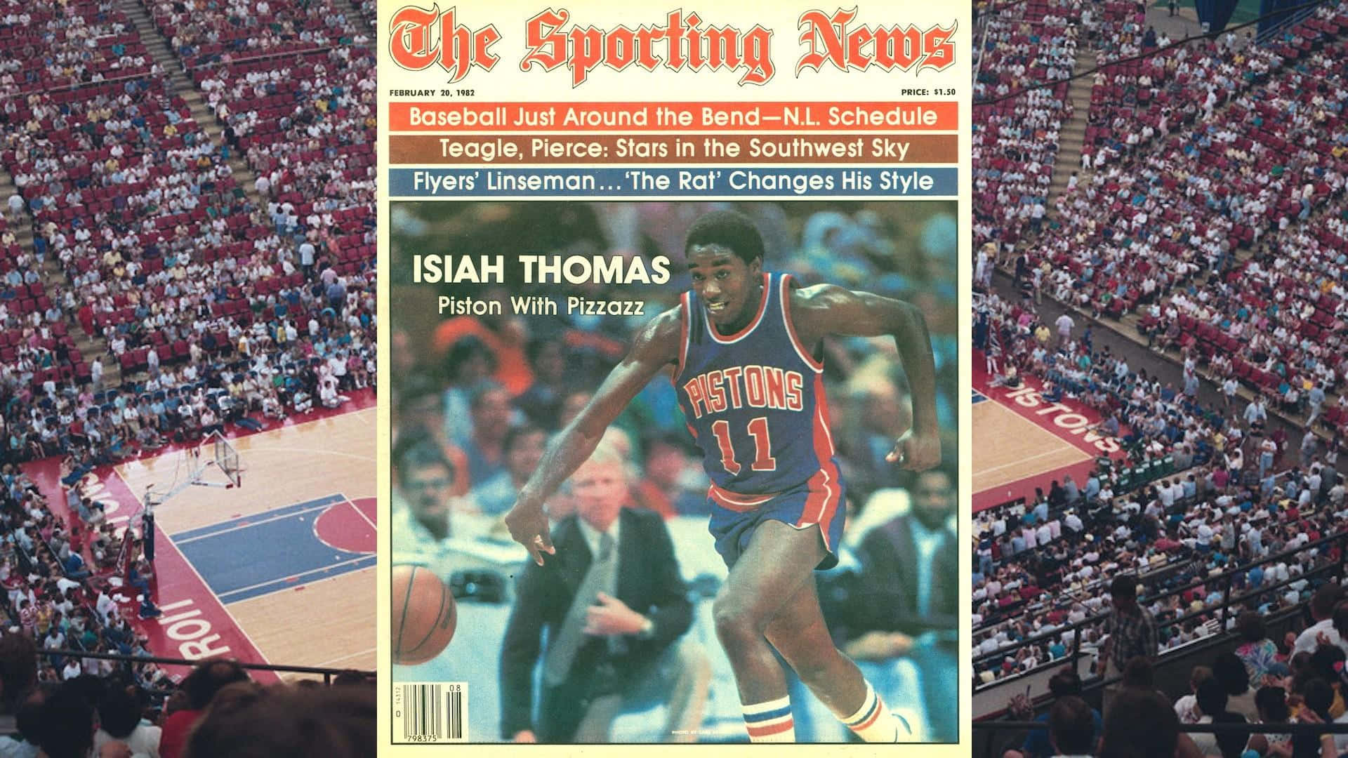 Isiah Thomas The Sporting News Background