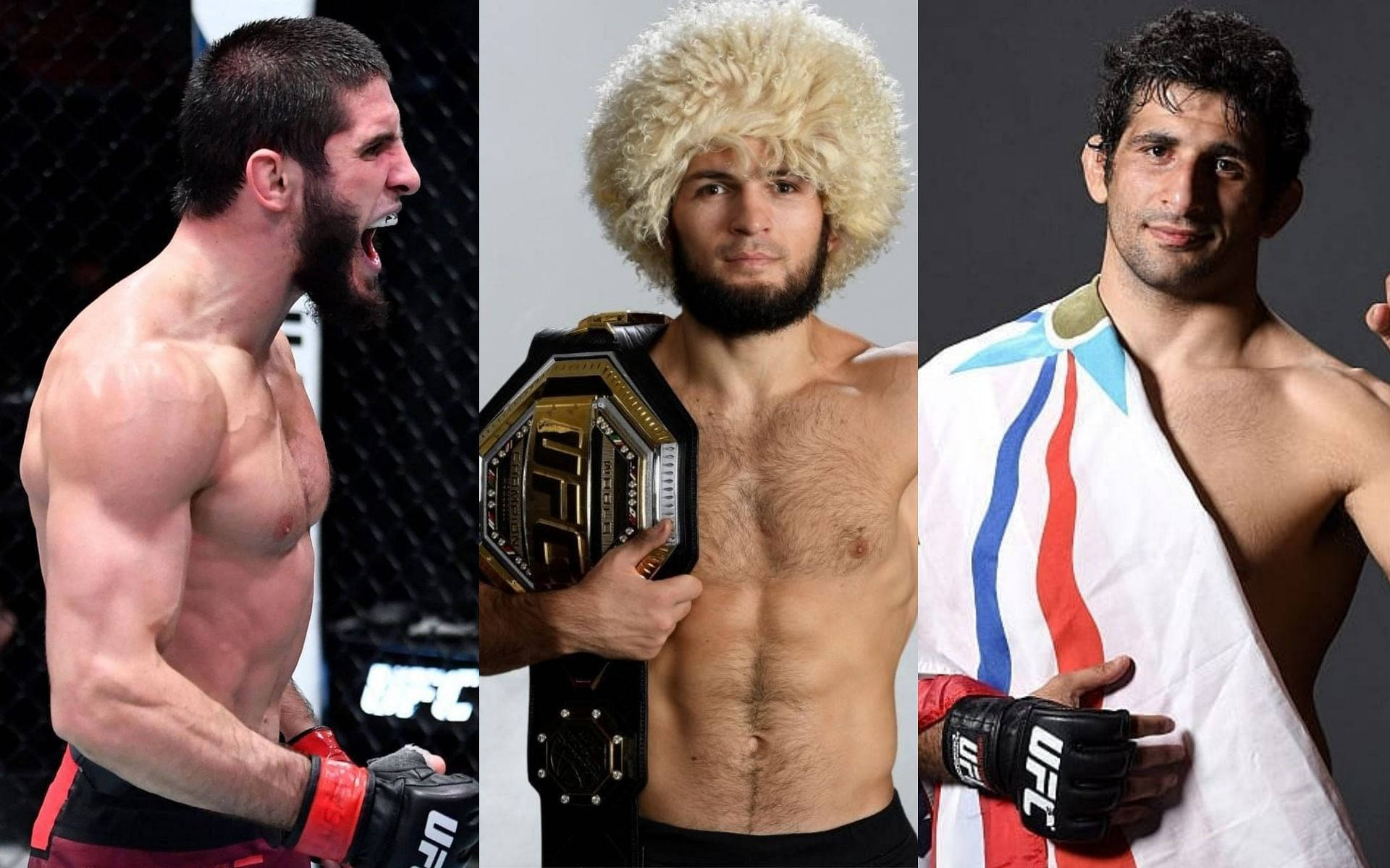 Islam Makhachev, Khabib Nurmagomedov, Beneil Dariush Background