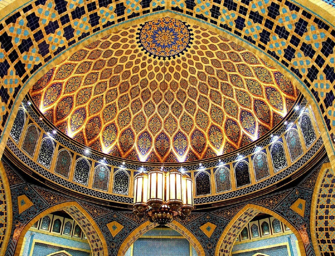 Islamic Architecture Interior Background