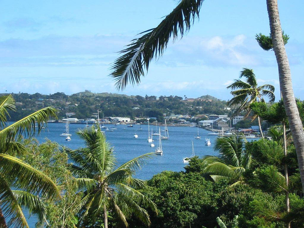 Island Boats Tonga Background