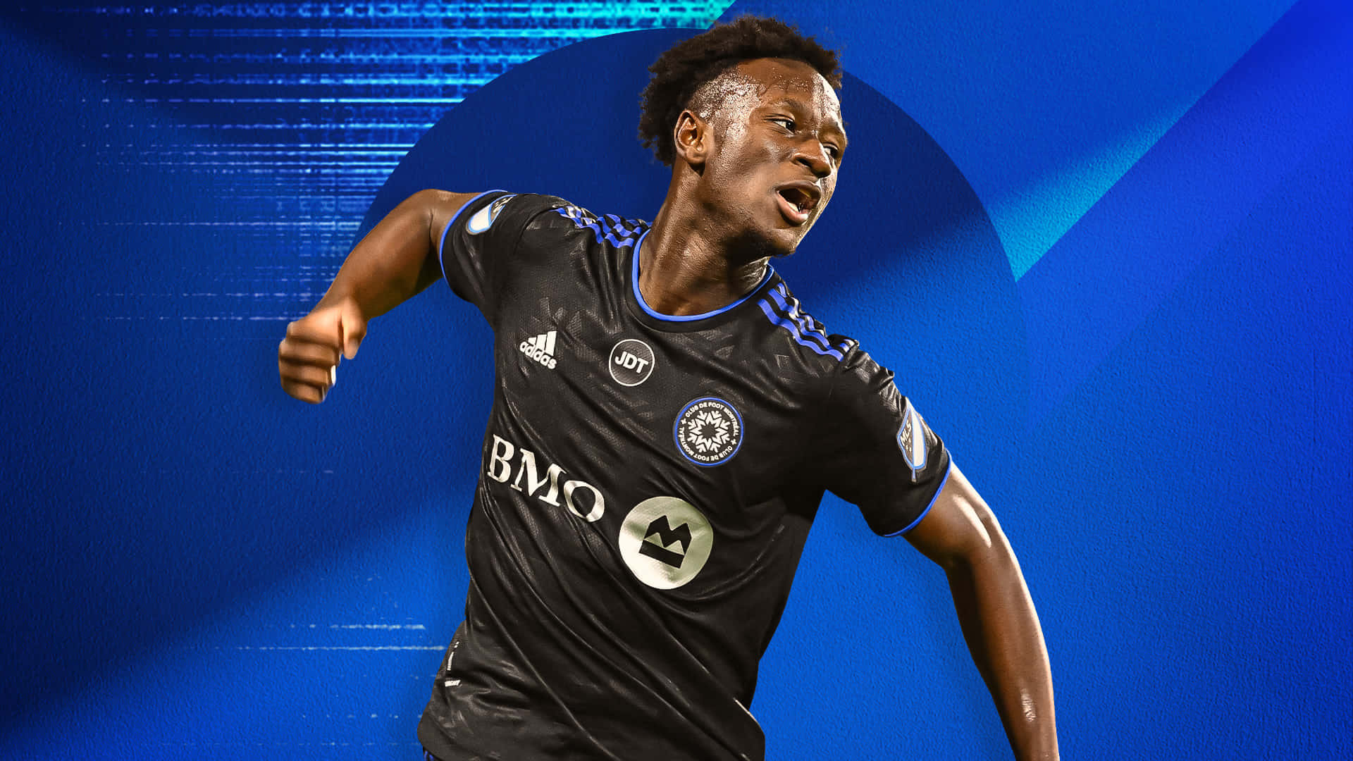 Ismaël Koné In Cf Montréal Football Aesthetic Background