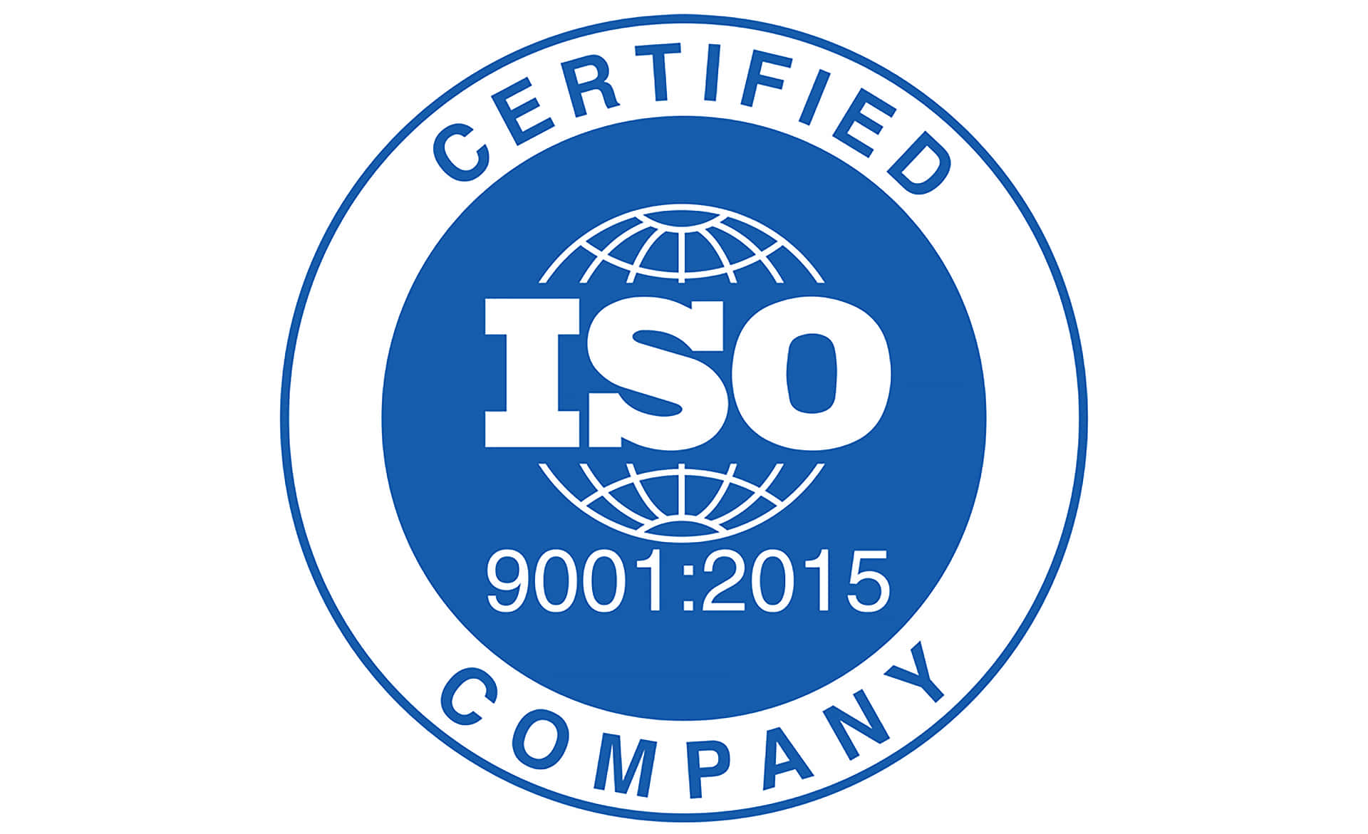 Iso Certified Logo Background